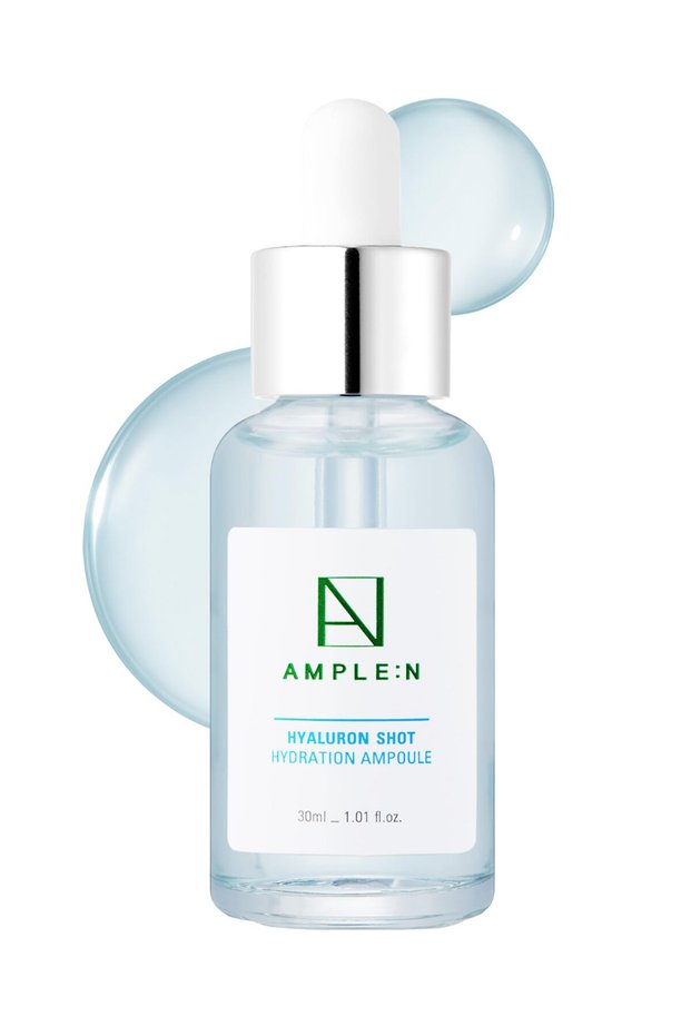 AMPLE:N Hyaluron Shot Hydration Serum with Hyaluronic Acid & Xylitol to Reduce Wrinkles, 1.01 fl.oz.