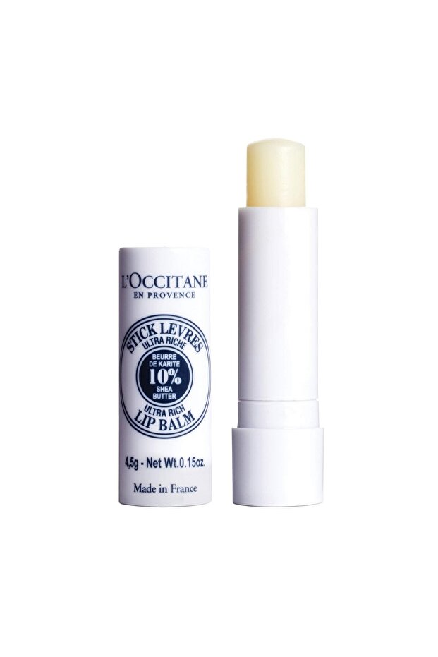 Organic Shea Butter Lip Balm Stick, Moisturizes & Repairs Dry Lips, Vegan