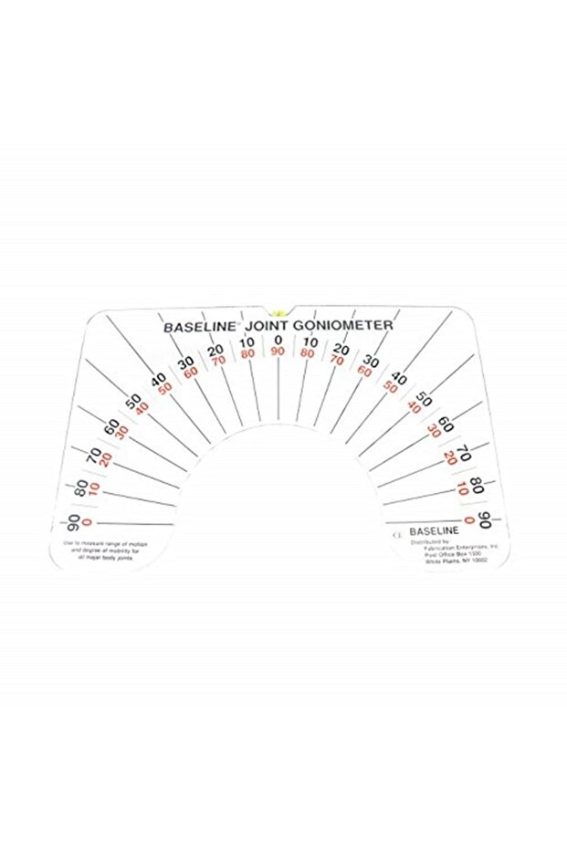 Baseline 12-1076 Large Joint Arthrodial Protractor Goniometer, Cervical Rotation