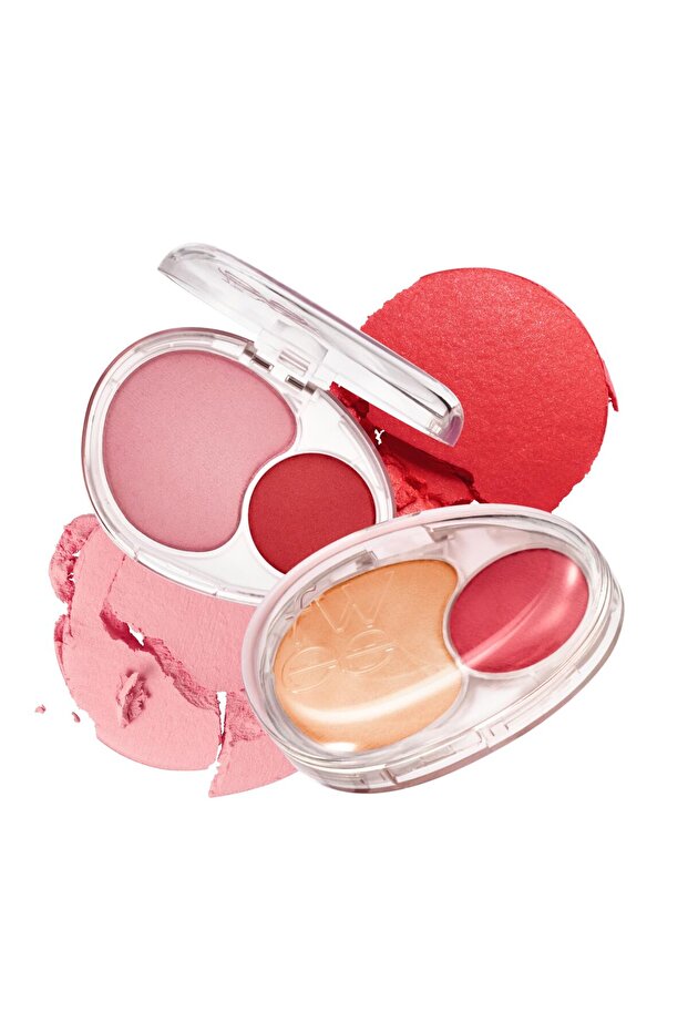 Mellow Dual Blush | RD02 Another Me | Jelly Texture, 12 Colors, Long-lasting