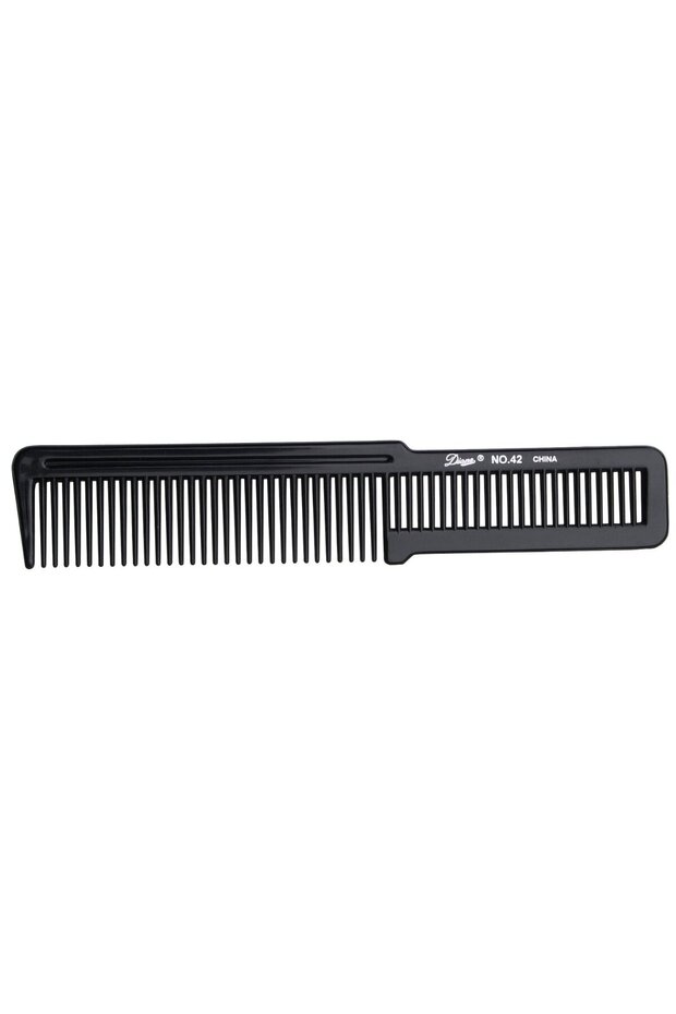 Flat Top Comb, Black (Pack of 24)