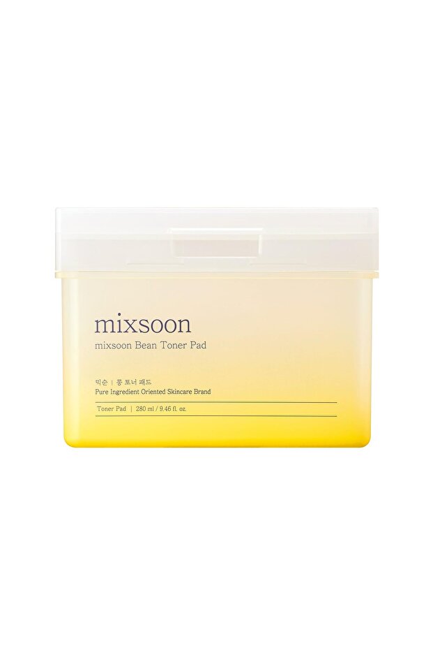 Bean Toner Pad with Bean Extracts, Moisturizing & Exfoliating (70 Sheets)