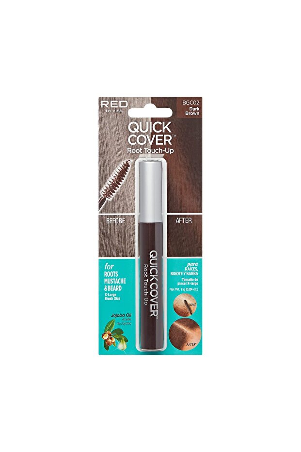 Quick Cover Root Touch Up (Dark Brown) for Hair & Beard