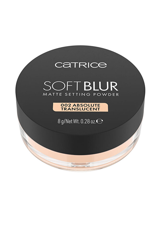 Soft Blur Mattierendes Fixierpuder #002-absolute Translucent 8 gr - 1