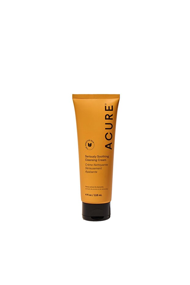 Seriously Soothing Cleansing Cream - Gentle Hydrating Face Wash with Chamomile & Sunflower