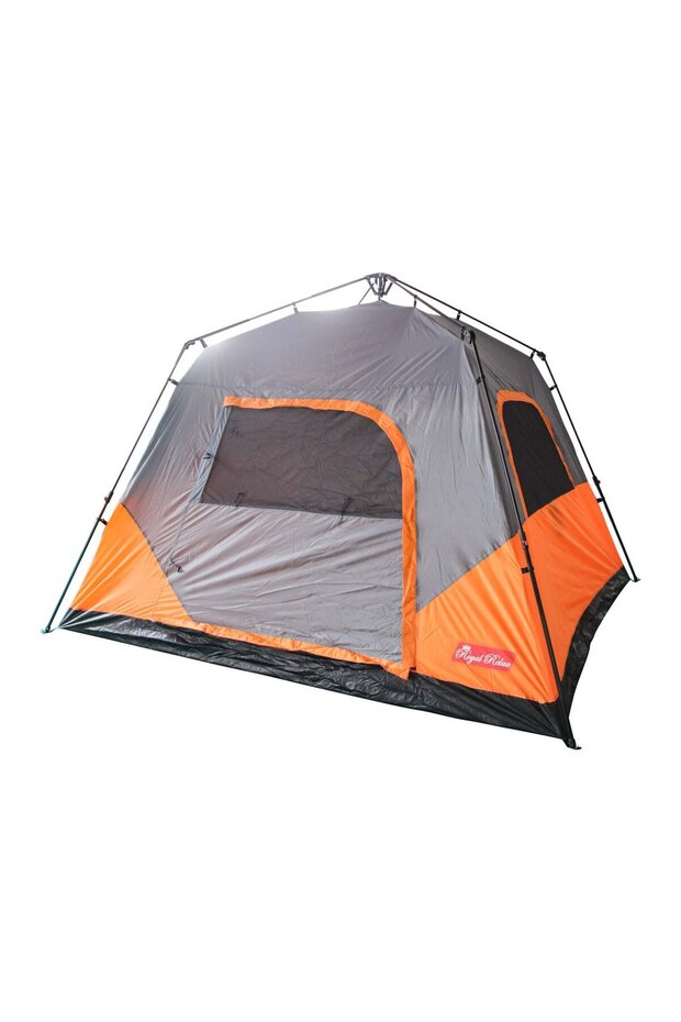 Camping Tent, Grey, 270×300×195 cm