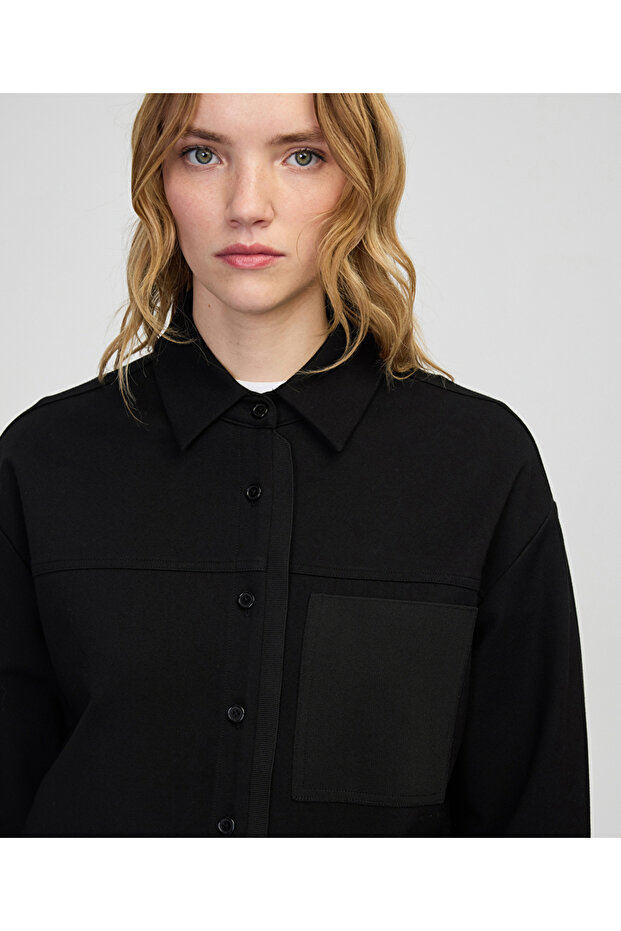 Triko mix gömlek - 5