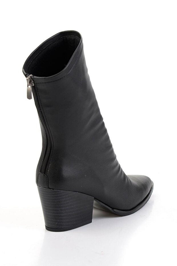 Siyah Kadın Bot & Bootie K02824200909 - 3