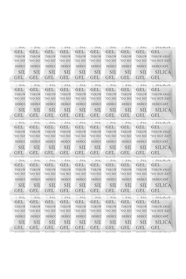 200Pcs Premium 1 Gram Silica Gel Packets, Moisture Absorbers Desiccant Packs, Desiccant Packs for St