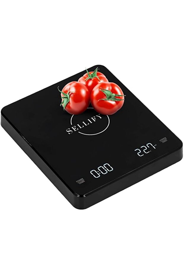 SELLIFY High Precision Digital Kitchen Scale - HD Led Display 3kg Capacity Weighing Scale - Versatil