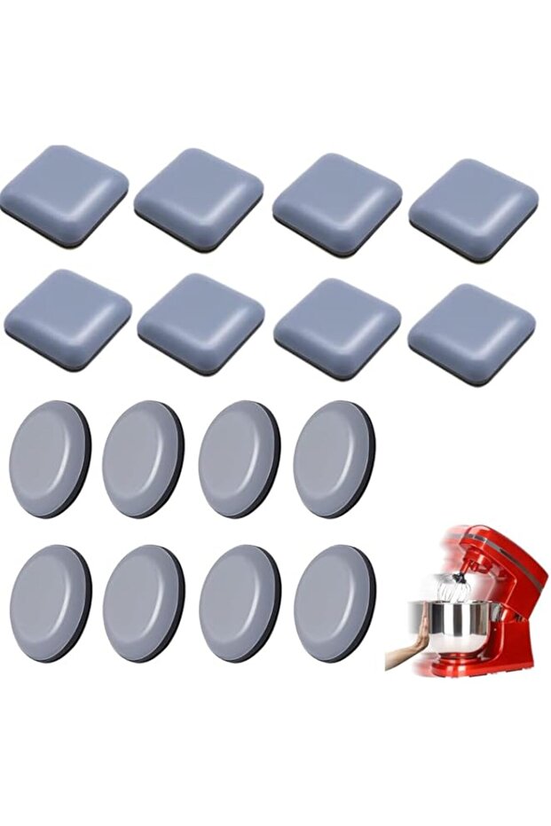 COOLive Kitchen Appliance Sliders,16 PCS Self Adhesive Kitchen Appliance Sliders,Teflon Coffee Maker