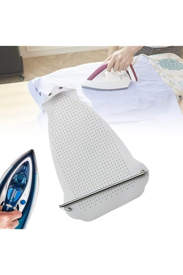 Khazna Iron Cover Non Stick, Iron Shoe Aluminum Ironing Cover Aid Board Teflon Magic Iron Plate Cove