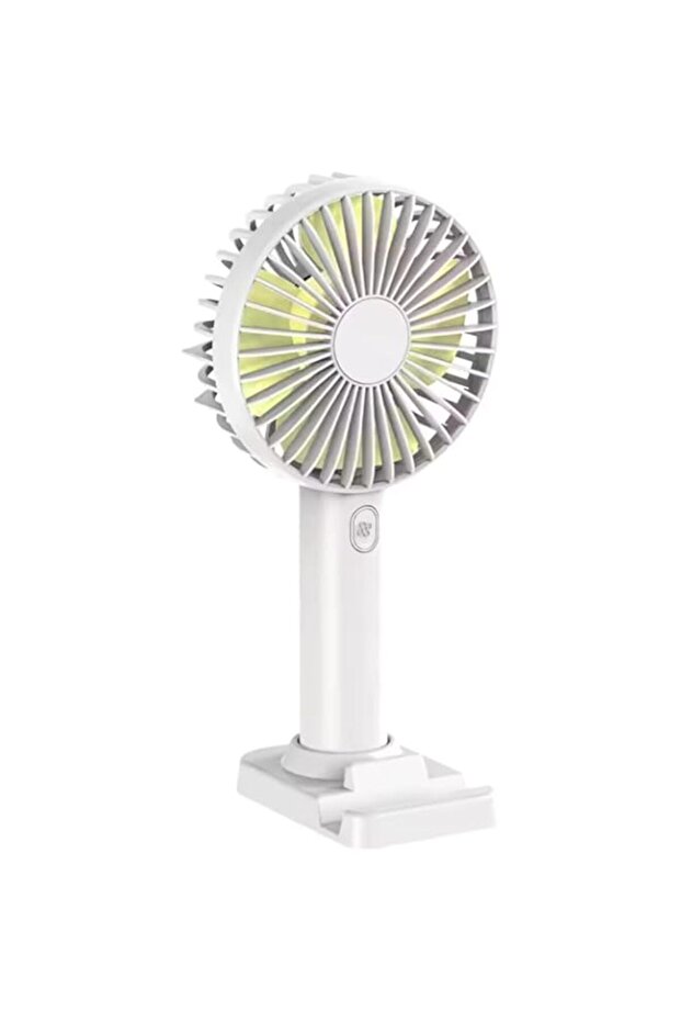 Mini Hand Held Fans, Rechargeable Personal Fan with USB Cable, Adjustable 3 Speeds Cooling Fan, Port
