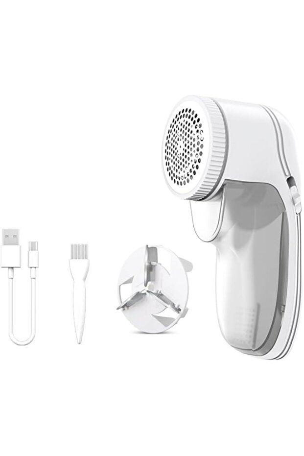 VAODO Fabric Shaver, Mini Lint Remover, USB Powered Fuzz Remover with Replacement Heads and Brushes - 1