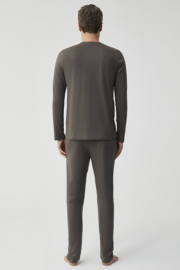 طقم بيجامة ناعم الملمس - 6