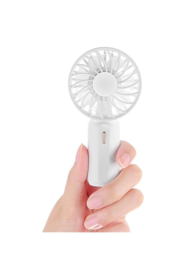 Padom Handheld Mini Fan Battery Operated Small Personal Portable Fan Speed Adjustable USB Rechargeab