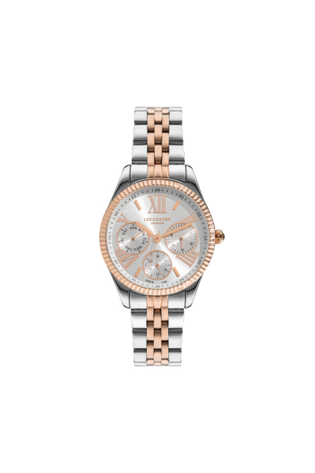 Gold Golden Color Functions Active Lc07333 Women's Wristwatch