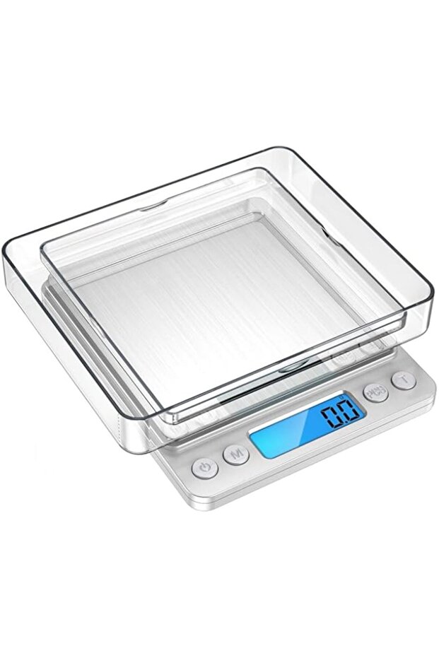 Diylove Digital Kitchen Scale, 3000g 0.01oz/ 0.1g Pocket Cooking Scale, Mini Food Scale, with Back-L