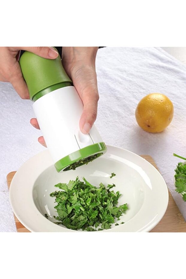 HONPOLO Herb Grinder and Multi-Functional Chopper - Premium Coriander Chopper, Rosemary Cutter, Cila