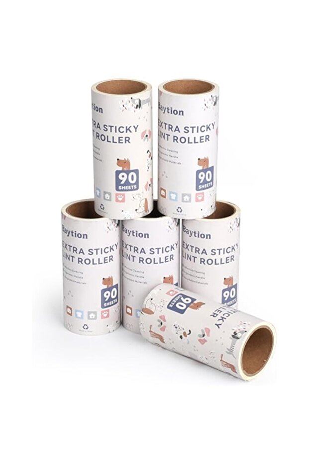 Baytion Lint Roller Refill for Clothes, Extra Sticky Lint Remover Refill with 540 Sheets for Furnitu - 1