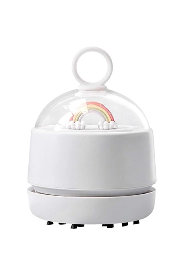 AMERTEER Mini Desktop Vacuum Cleaner USB Rechargeable Handheld Vacuum Cleaner Portable Household Vac