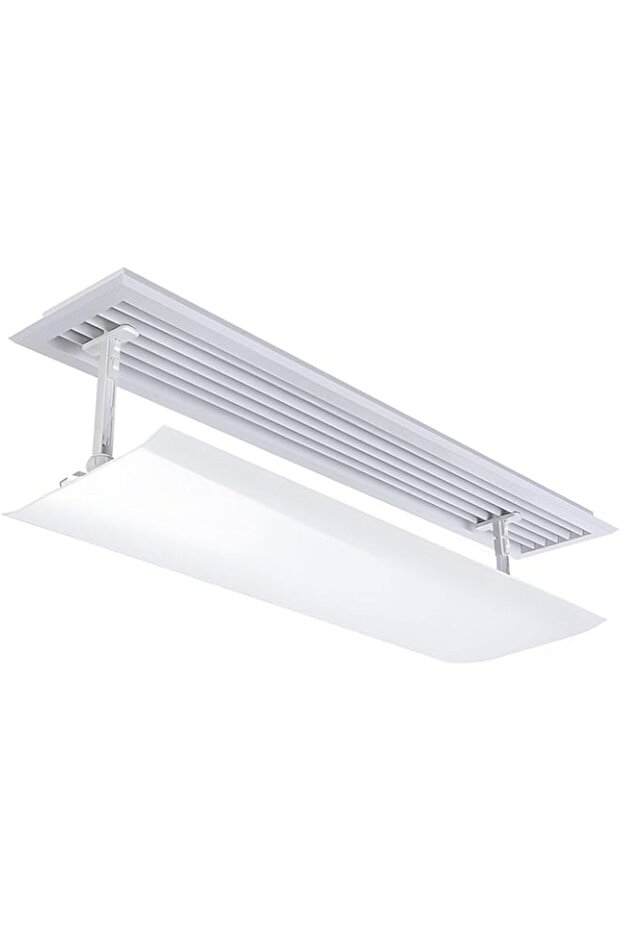 X spring Air Conditioner Deflector, 20x40cm Universal Adjustable Air Conditioning Deflector Air Dive