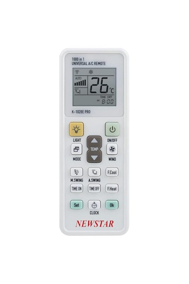 Newstar 96-1028 PRO remote control is suitable for most or all models of air conditioners of all bra