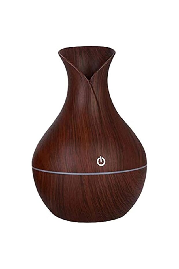 Negative Ion Atomization Humidifier, Small Vase Mini Quiet Home Office Usb Humidifier Bottom Anti Sl