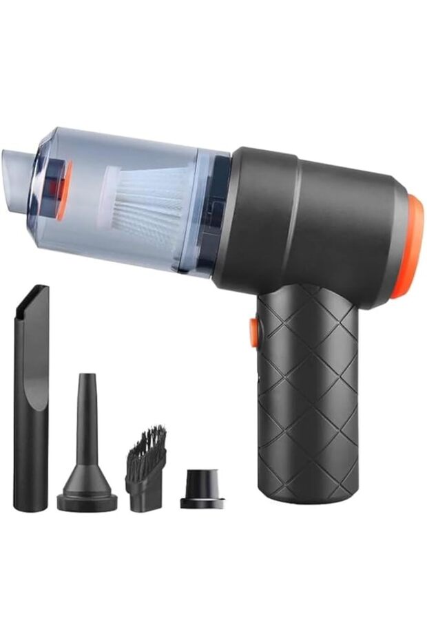 Car Vacuum Cleaner, Cordless, Mini Portable Handheld Vacuum Air Duster, 9000PA/120W Suction, Air Blo