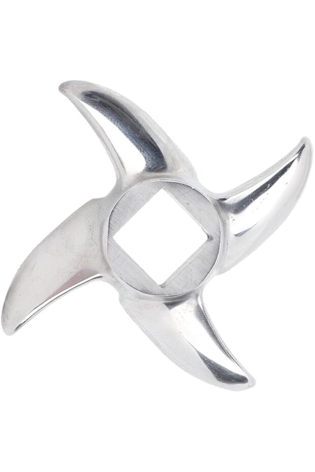 Luqeeg Stainless Steel Knife Cutter Replacement for Grinders, Accurate Cutting Meat Grinder Blade, C