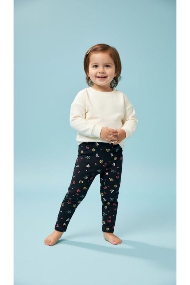 Girl's Transitional Tights 1-4 Years Old