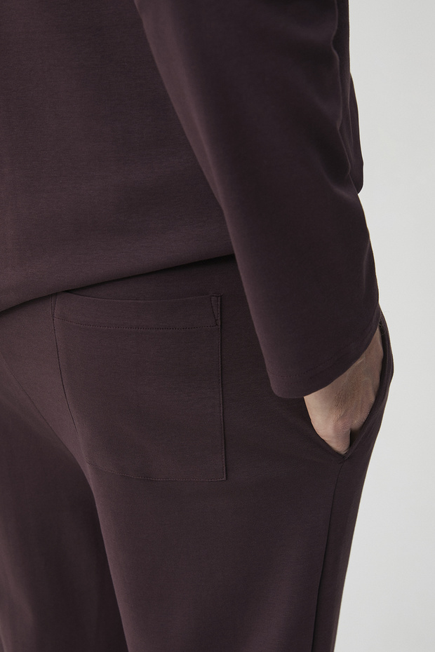 طقم بيجاما طبيعي ناعم - 5