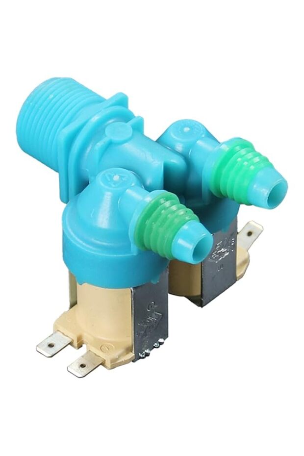 Fit for Samsung washing machine inlet valve DC62-00311C inlet valve solenoid valve two-head inlet va