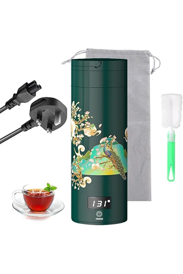 Portable Travel Kettle with 4 Temperature Settings, Travel Electric Tea Kettle, 304 Stainless Steel
