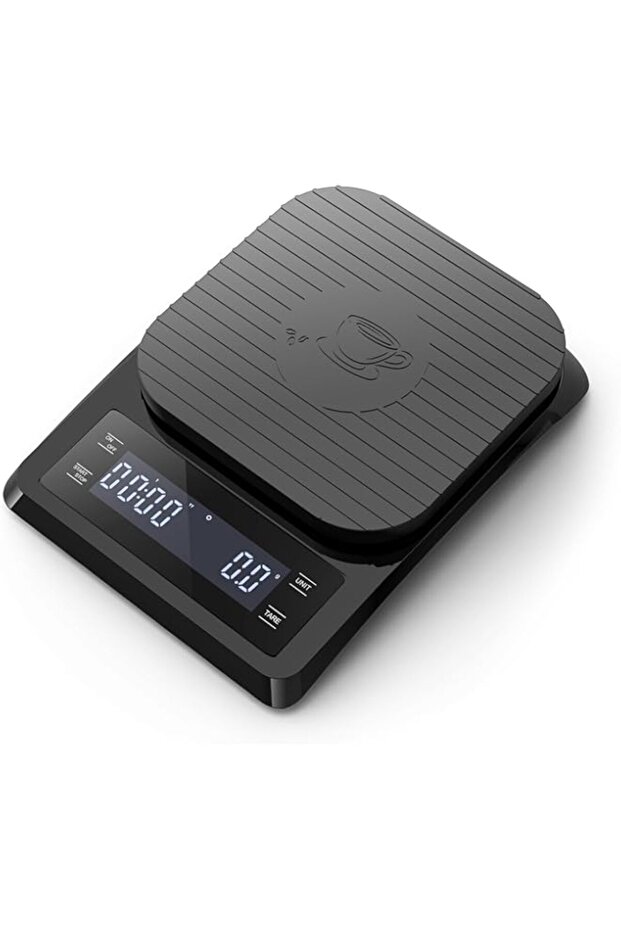 BIGTHREE Digital Coffee Scale with Timer, Espresso Scale for Pour Over Drip Maker 0.1g High Precisio - 1