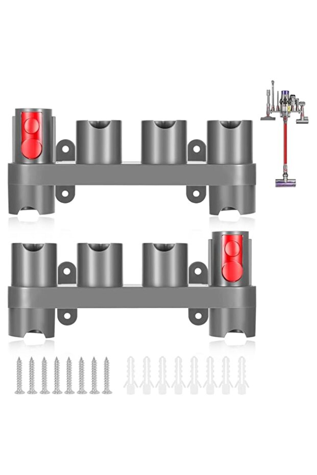Charlux Accessory Holder for Dyson V15 V12 V10 V8 V7 Gen5 Attachment Holder Wall Mount Tool Holder O