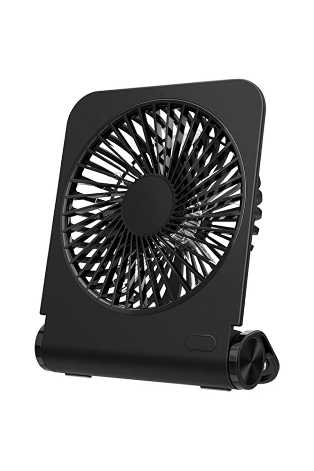 NALACAL Small Desk Fan, with Strong Airflow & Quiet Operation, Rechargeable Desk Fan, 4 Speeds, Full