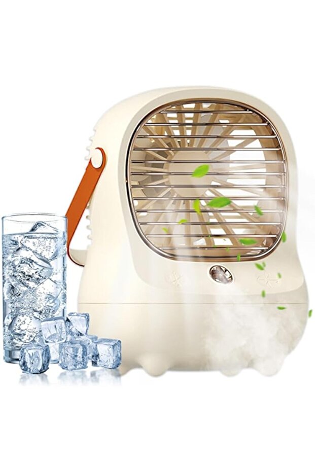 VAODO Portable Air Conditioner, Evaporative Air Cooler, Rechargeable USB Small Desktop Fan Air Condi