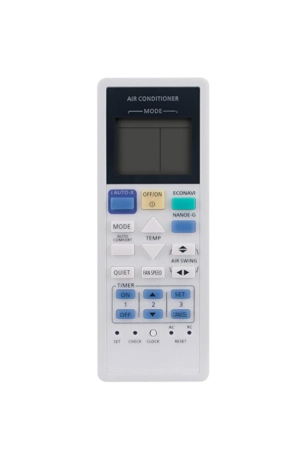 ALLIMITY New A75C3826 Remote Control Fit for Panasonic Air Conditioner CU-V18RKF-5 CU-V24RKF-5 CS-V1 - 1
