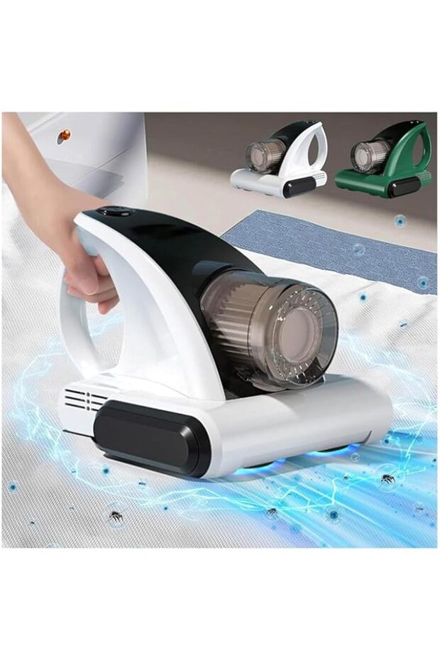 WEKOTEE Bed Vacuum Cleaner Cordless Handheld Vacuum UV Mattress Vacuum Cleaner for Sheets, Pillows,