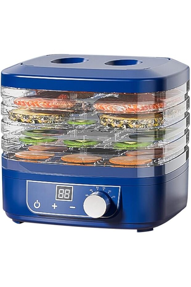 SPNOR Food Dehydrator, Dehydrator for Food and Jerky, Fruits, Herbs, Veggies, Adjustable Timer and T