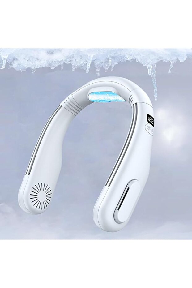 Zienstar-Neck Air Conditioner Portable,360°Up&down Airflow Portable Neck Fan 5200mAh Bladeless Neck