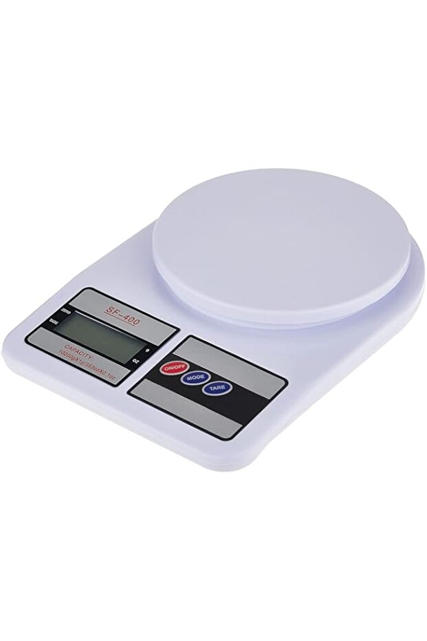 ميزان مطبخ رقمي من تينفلاير - أبيض - 1