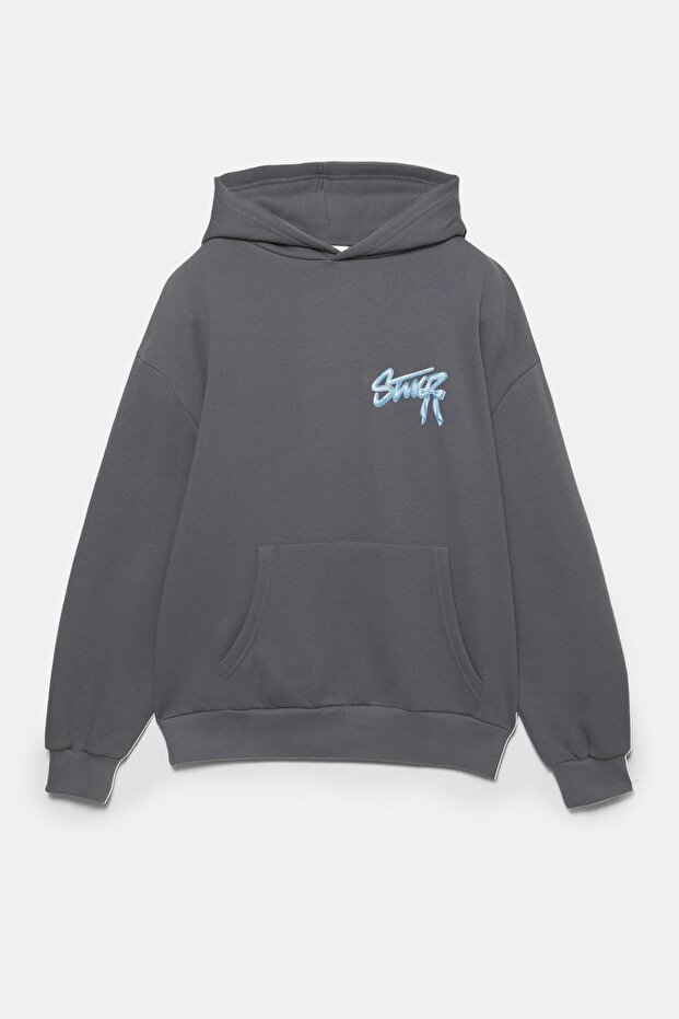 STWD fiyonk kapüşonlu sweatshirt - 6