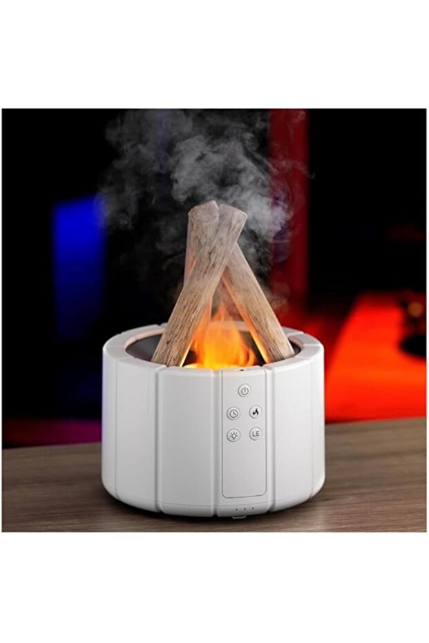 Bonfire Humidifier With Remote Control, Aroma Scented Oil Diffuser With 250 ML, Time Scheduling With