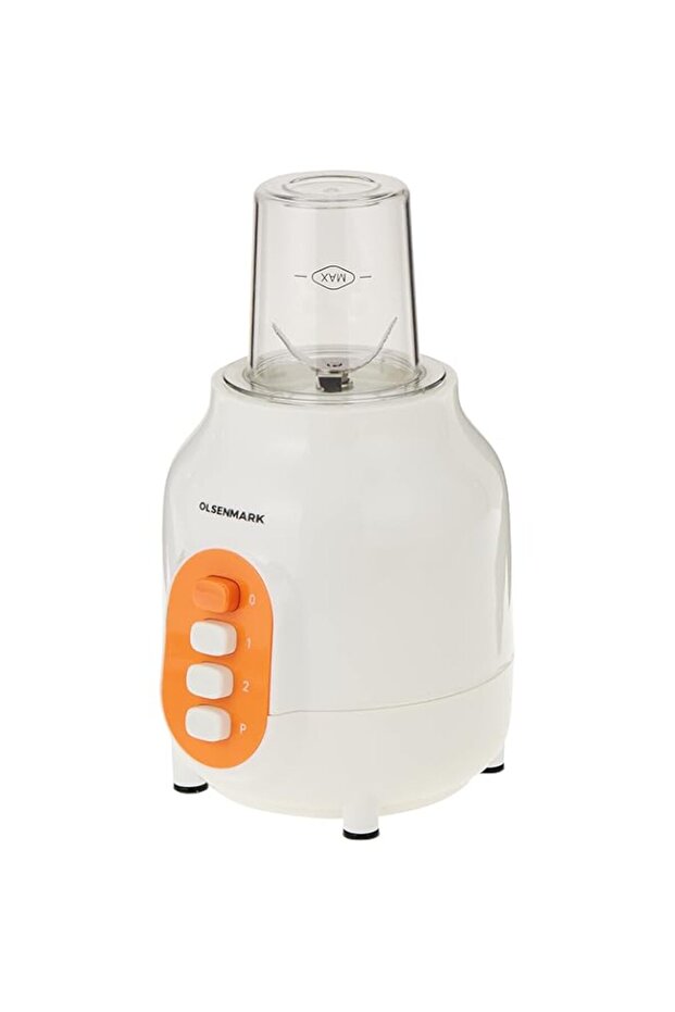 Olsenmark 450W 3-In-1 Blender, White, OMSB7005