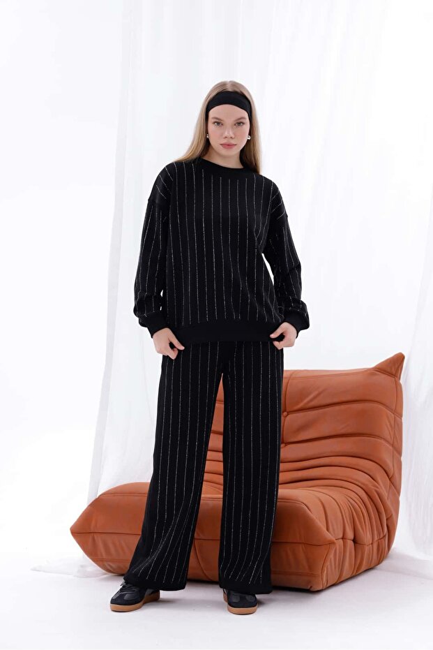 Taş Detaylı Eşofman Takımı - 2