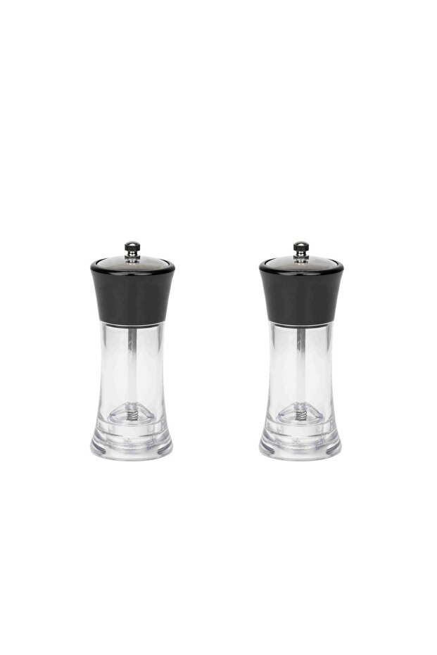 Ceramic Elegance Salt & Pepper Mill - 2 Pcs Set - 1