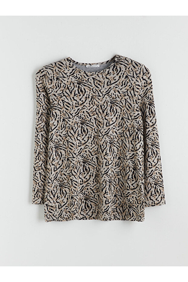 طاقم الرقبة منقوشة بلوزة - 5