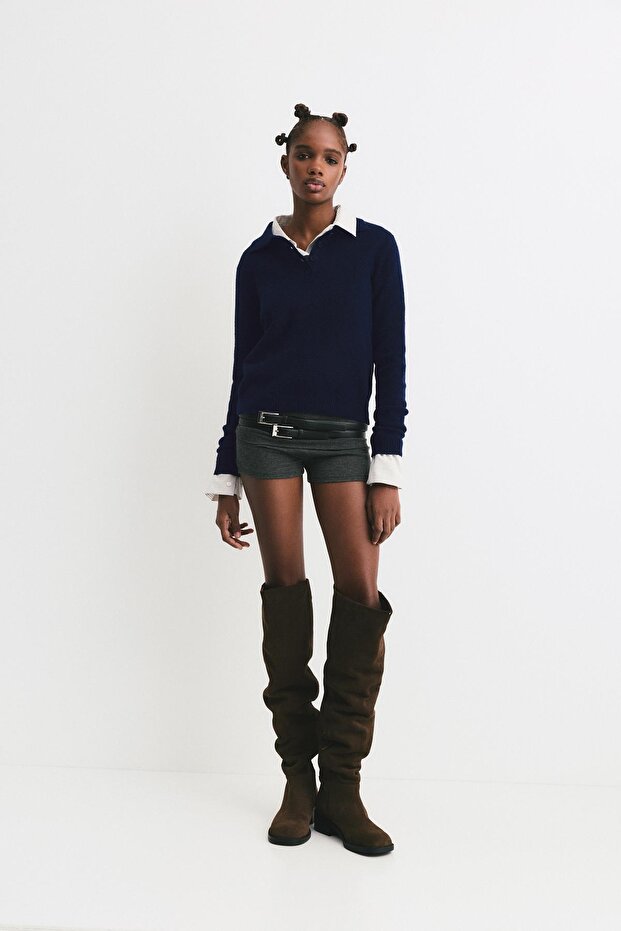 Yumuşak örgü kazak - 3